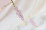Statement Pink Pearl Earring Valentina