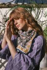 Cotton Scarf AZUR (Matching adults and kids)