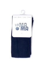 Cotton tights - Navy blue
