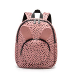 Backpack Bunny WarmPink Dots