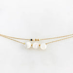Double moon bracelet
