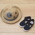 Cienta t-bar shoe with buckle - navy blue - MintMouse (Unicorner Concept Store)
