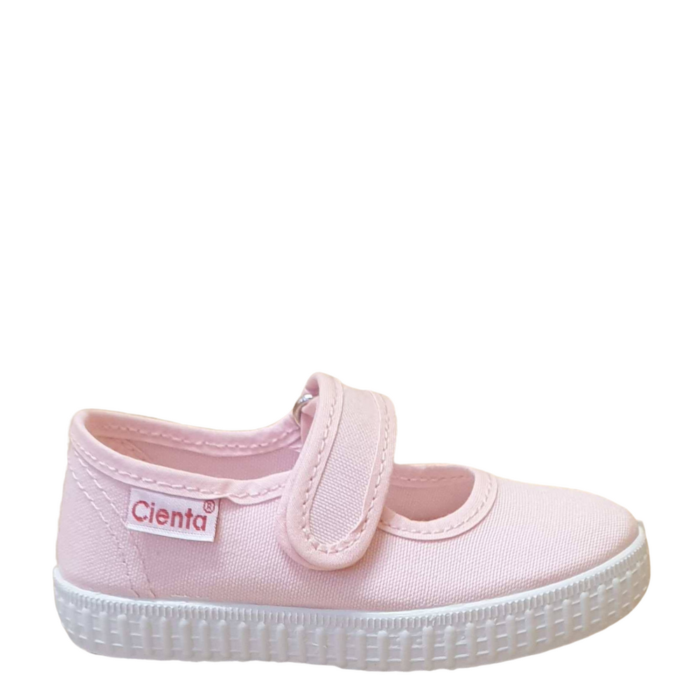 56000 Cienta fabric ballerina - baby pink