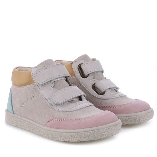 (2754-3) Emel velcro shoes - pastel