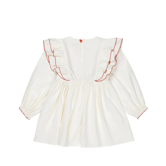 (KS6364) Coeur Dress - White