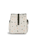 Insulated Roll-up Lunch Bag - Dino _ Green