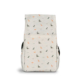 Insulated Roll-up Lunch Bag - Dino _ Green