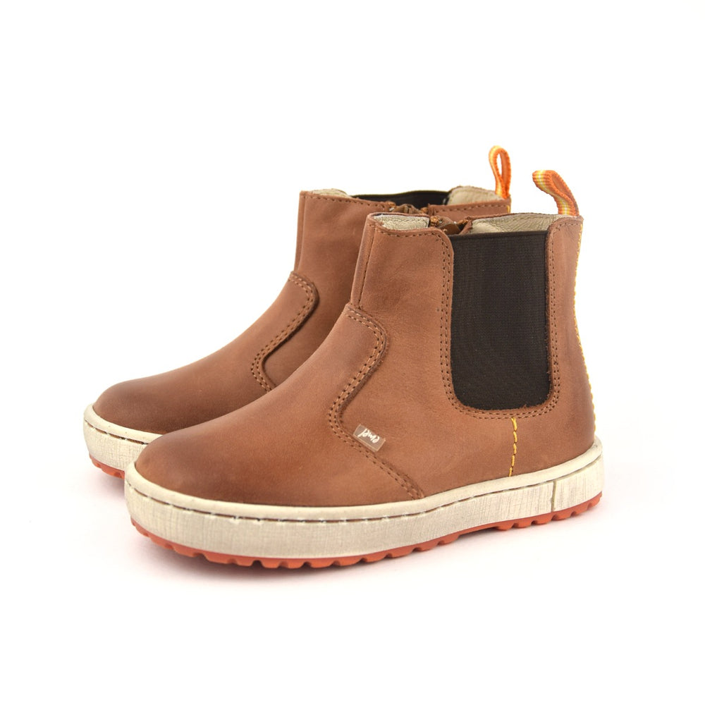 Emel brown autumn boots zipper (2620) - MintMouse (Unicorner Concept Store)