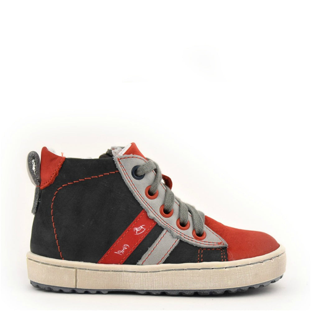 (2636A-5) Lace Up Sneakers with zipper - MintMouse (Unicorner Concept Store)