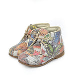 (2362A) Emel Gaudi Print Lace Up Shoes - MintMouse (Unicorner Concept Store)