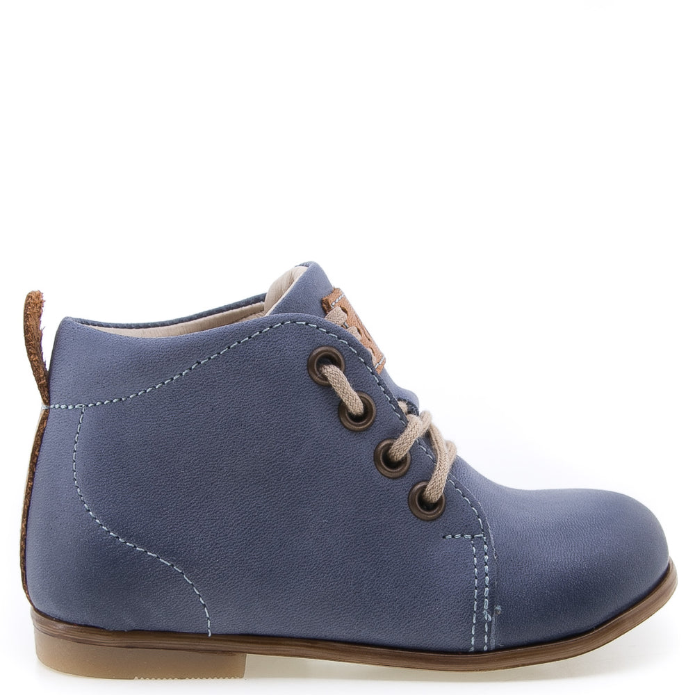(1075-17) Emel classic first shoes blue