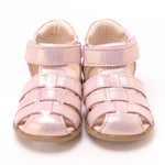 (1078A-1) Emel Gold pink shiny sandals - MintMouse (Unicorner Concept Store)