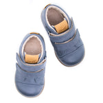 (1084-7) Emel first velcro shoes Blue