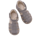(1093-6) Emel grey closed sandals - Coming soon! - MintMouse (Unicorner Concept Store)