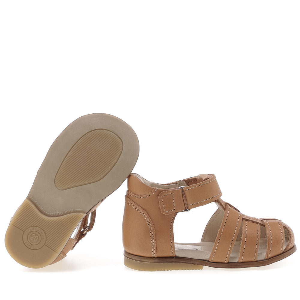 (1093-9) Emel cognac closed sandals - Coming soon! - MintMouse (Unicorner Concept Store)