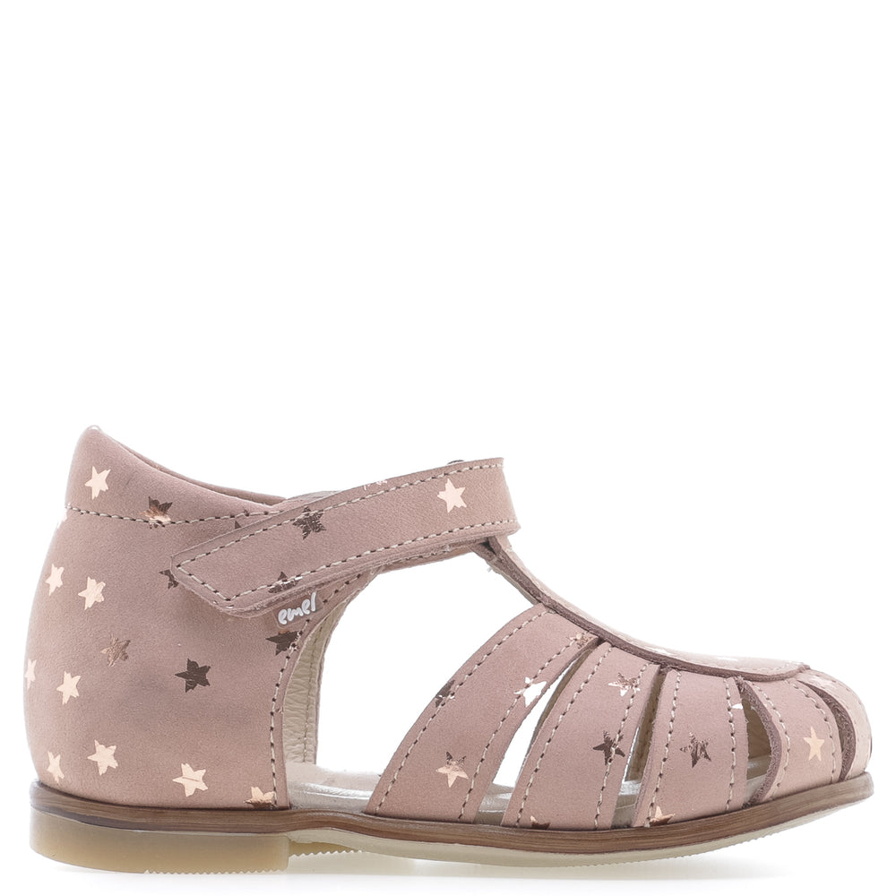 (1151B) Emel pink stars closed sandals - Coming soon! - MintMouse (Unicorner Concept Store)