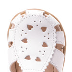 (1214A) Emel white closed sandals - MintMouse (Unicorner Concept Store)