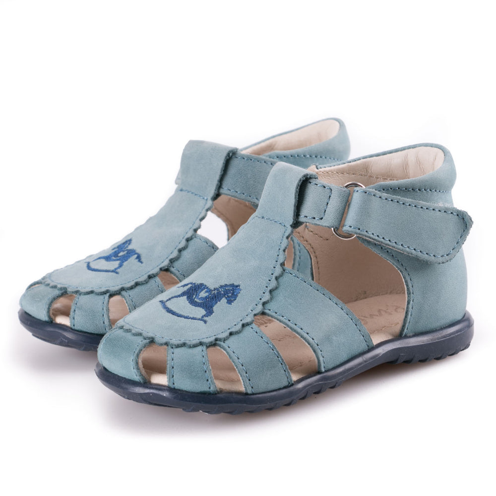 (1670-8) Emel blue closed sandals - MintMouse (Unicorner Concept Store)