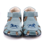 (1670-8) Emel blue closed sandals - MintMouse (Unicorner Concept Store)