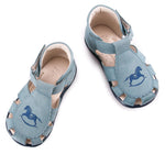 (1670-8) Emel blue closed sandals - MintMouse (Unicorner Concept Store)