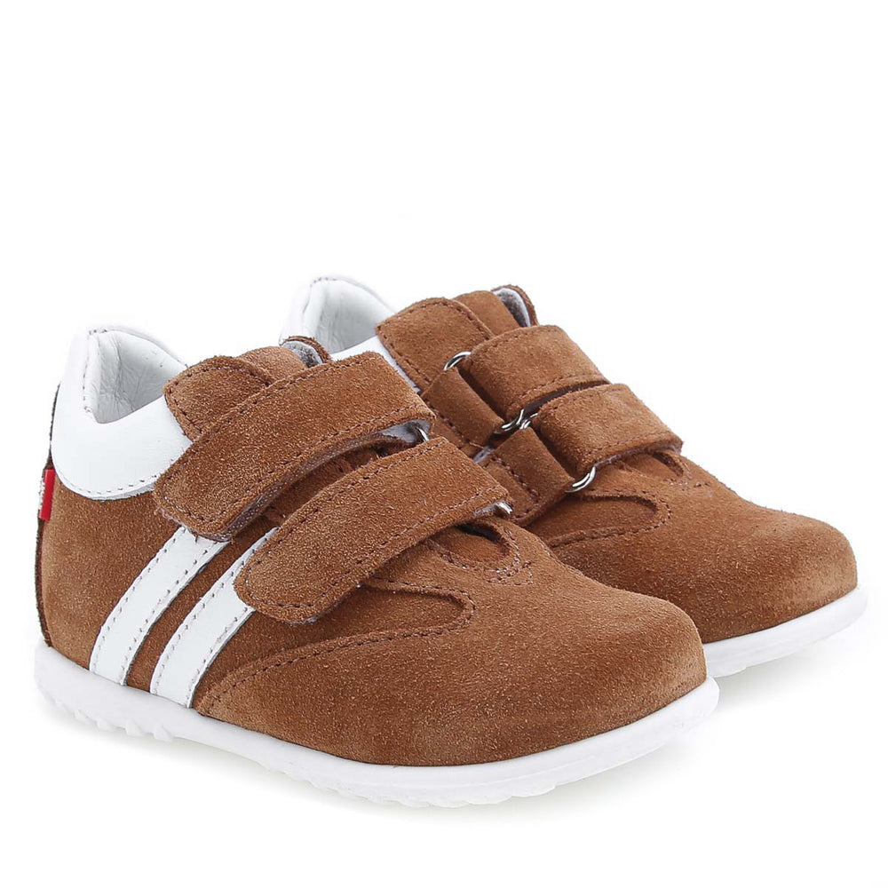 (2045C-9) Emel first shoes Brown