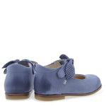 (2047-5) Emel Blue classic ballerina