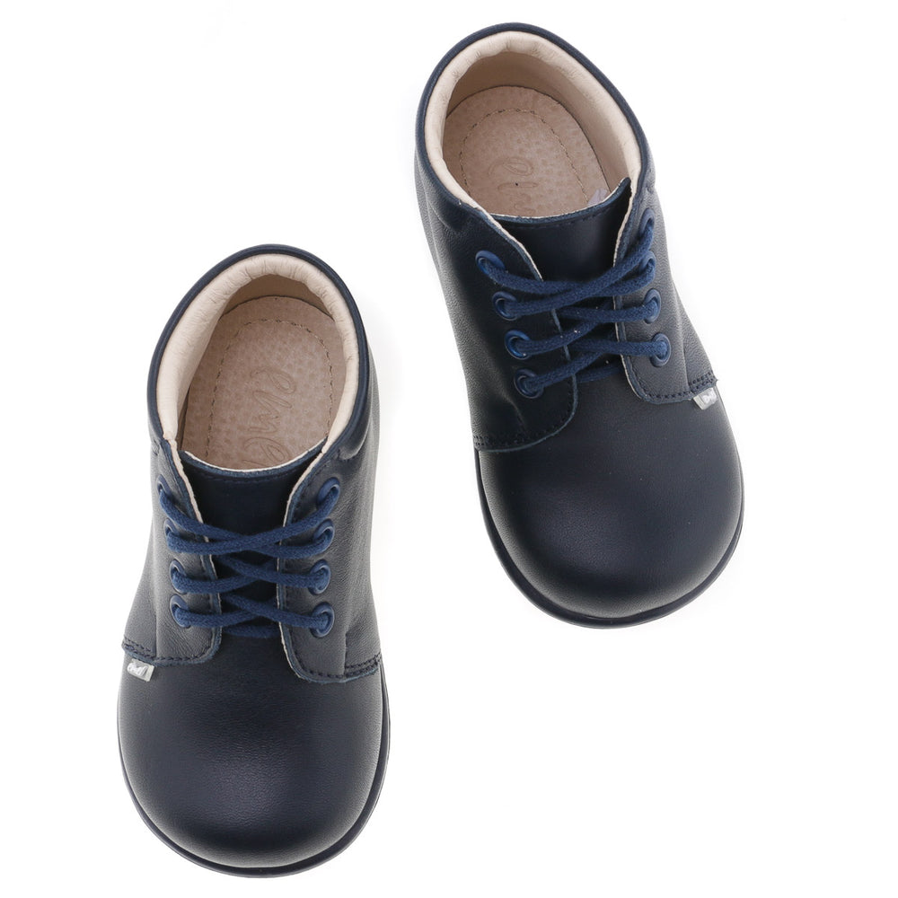 (2061-17) Emel first shoes navy heart