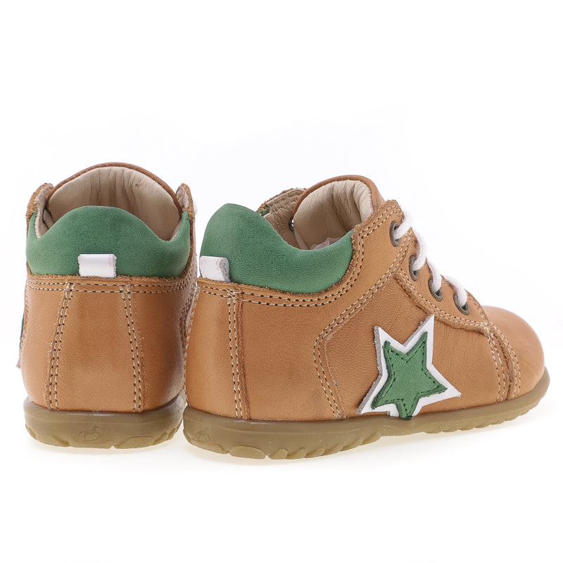 (2069D-3) Emel Lace Up First Shoes - MintMouse (Unicorner Concept Store)