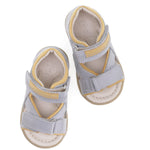 (2086-23) Emel grey velcro Sandals - - MintMouse (Unicorner Concept Store)