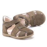 (2199-14) Emel khaki closed sandals - MintMouse (Unicorner Concept Store)