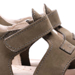 (2199-14) Emel khaki closed sandals - MintMouse (Unicorner Concept Store)