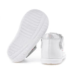 (2417A) White Laque Half-Open Shoes - MintMouse (Unicorner Concept Store)