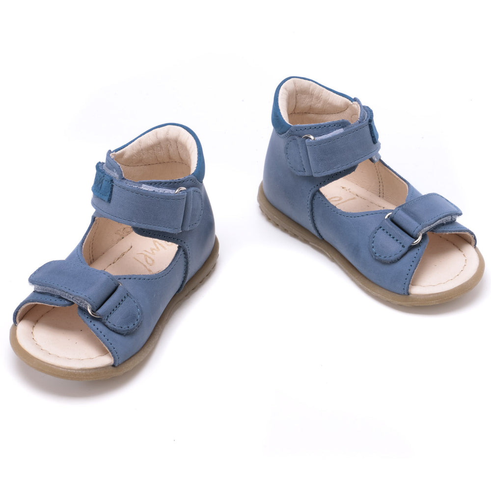 (2424-5) Emel blue velcro Sandals - MintMouse (Unicorner Concept Store)