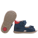 (2428B-13) Emel Navy red First Sandals - MintMouse (Unicorner Concept Store)