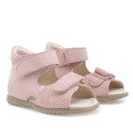 (2431B-6) Emel pink polka dots velcro Sandals - MintMouse (Unicorner Concept Store)