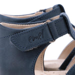 (2436-14) Emel navy blue Half-Open Shoes - MintMouse (Unicorner Concept Store)