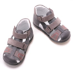 (2437-12) Emel grey closed sandals - MintMouse (Unicorner Concept Store)