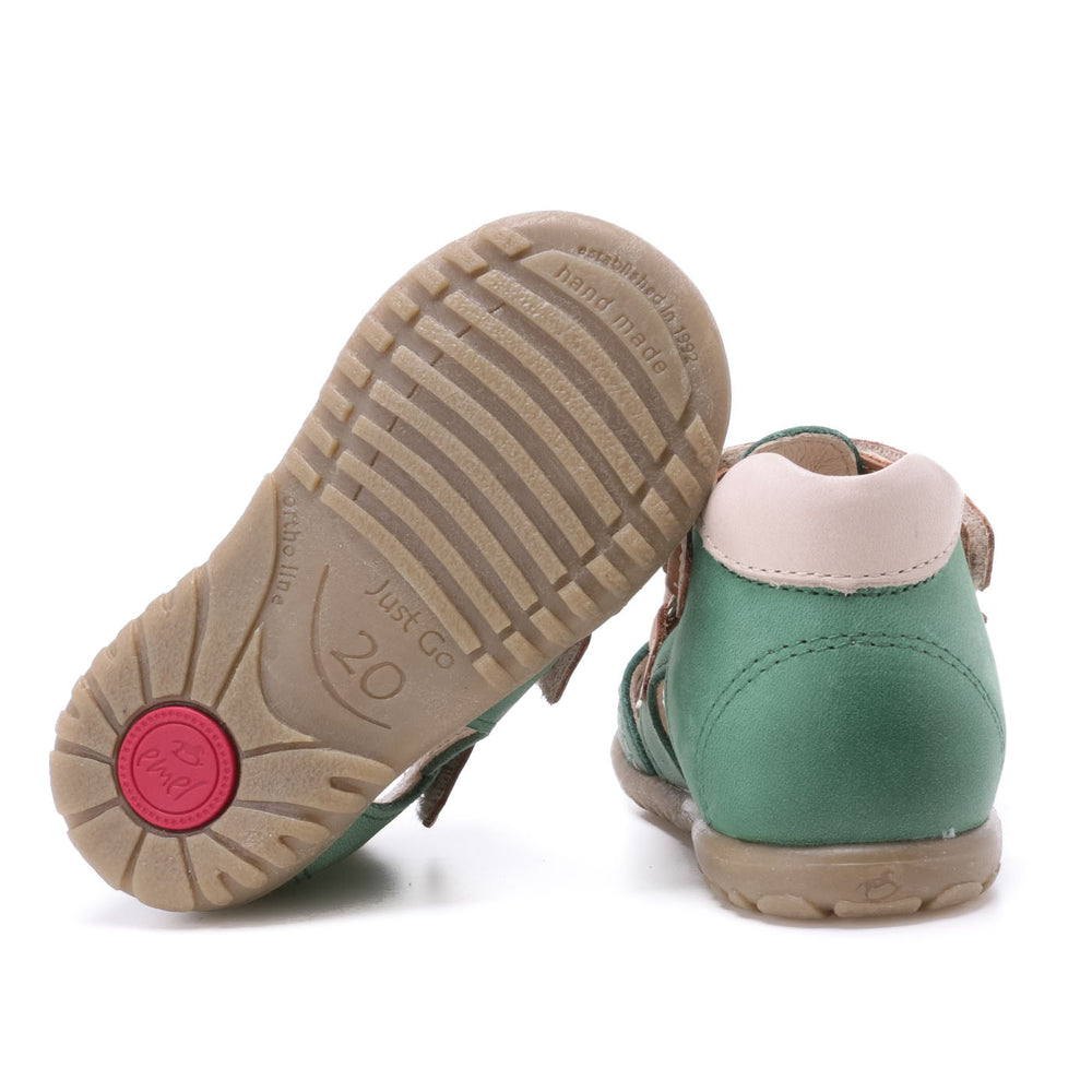 (2437-16) Emel green closed sandals - MintMouse (Unicorner Concept Store)