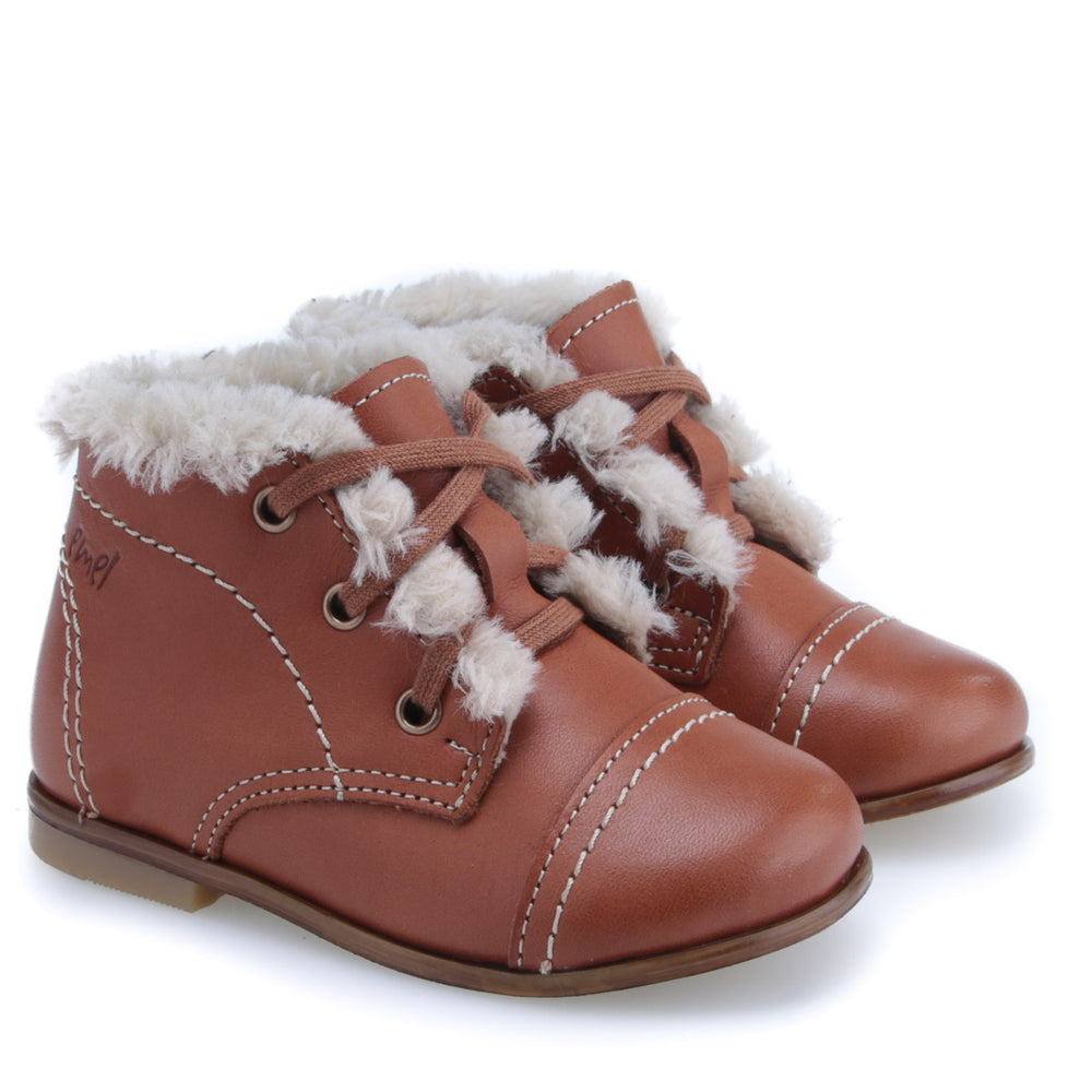 (EY2438A-2) Emel Winter shoes Brown