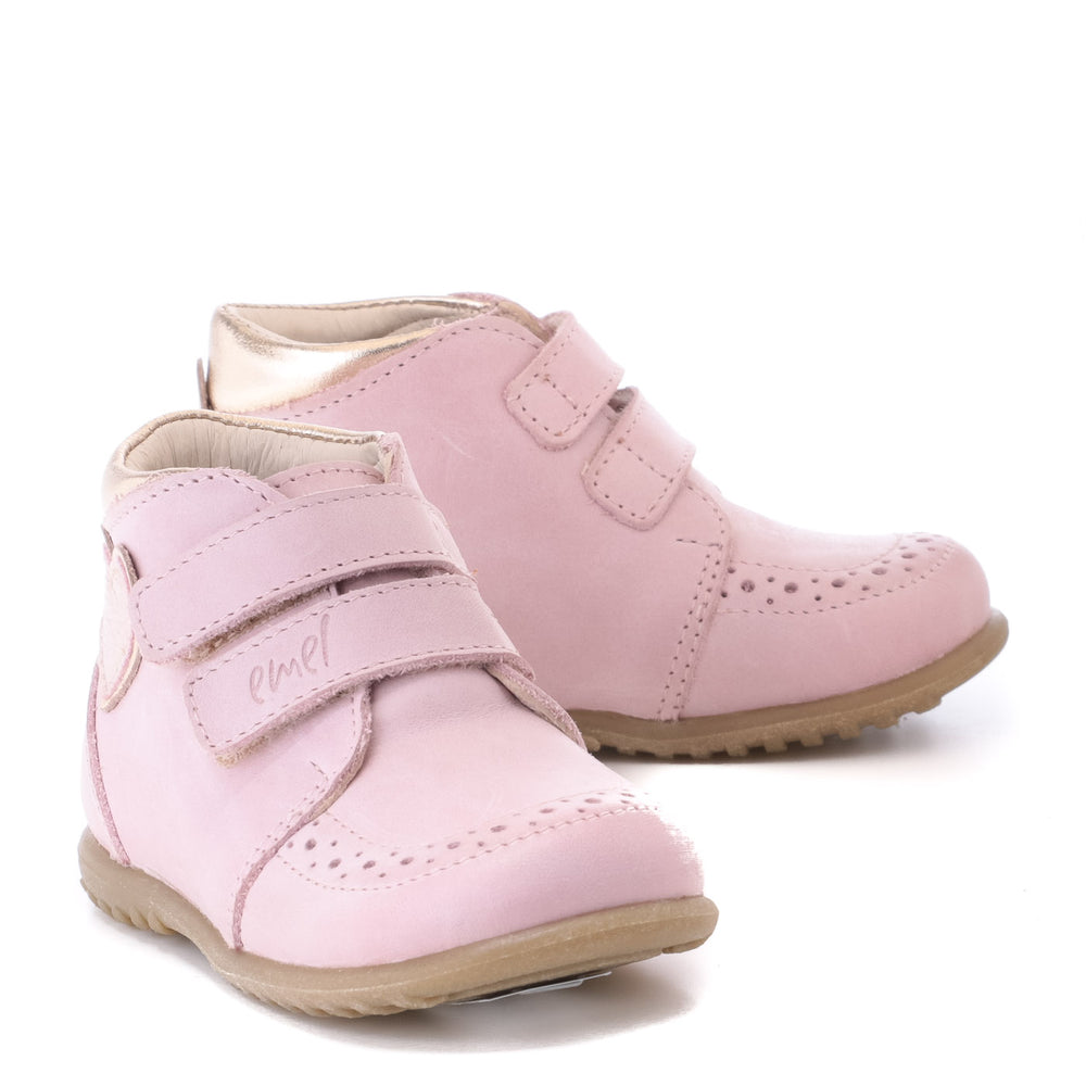 (2439-4) Emel first shoes pink velcro - MintMouse (Unicorner Concept Store)