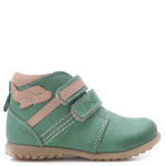 (2439A-4) Emel first shoes velcro green