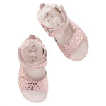 (2508-24/2509-24) Emel pink stars velcro sandals - MintMouse (Unicorner Concept Store)