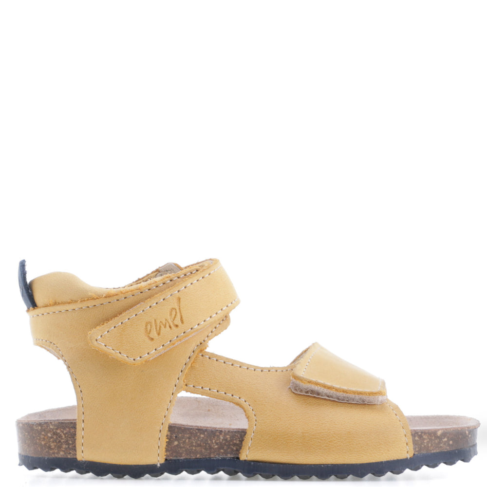 (2508-27/2509-27) Emel yellow velcro sandals - MintMouse (Unicorner Concept Store)