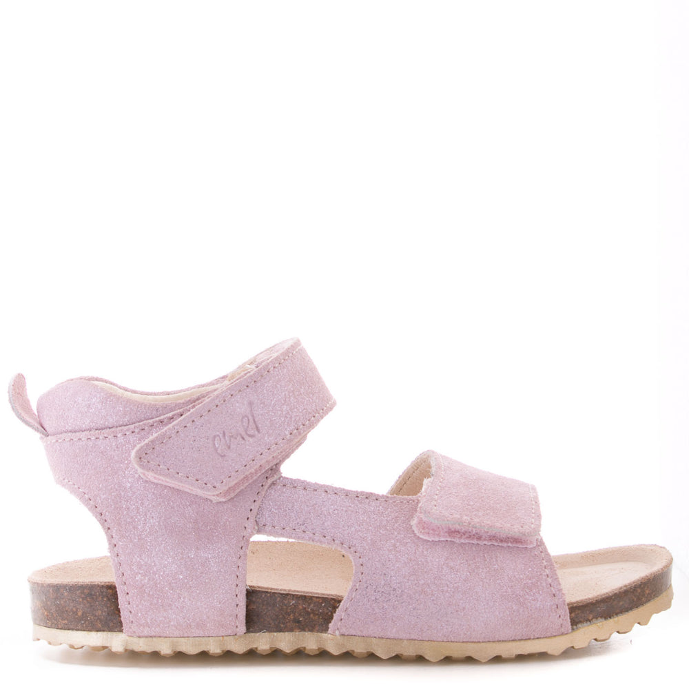 (2508A-3/2509A-3) Emel  pink shiny velcro sandals - MintMouse (Unicorner Concept Store)