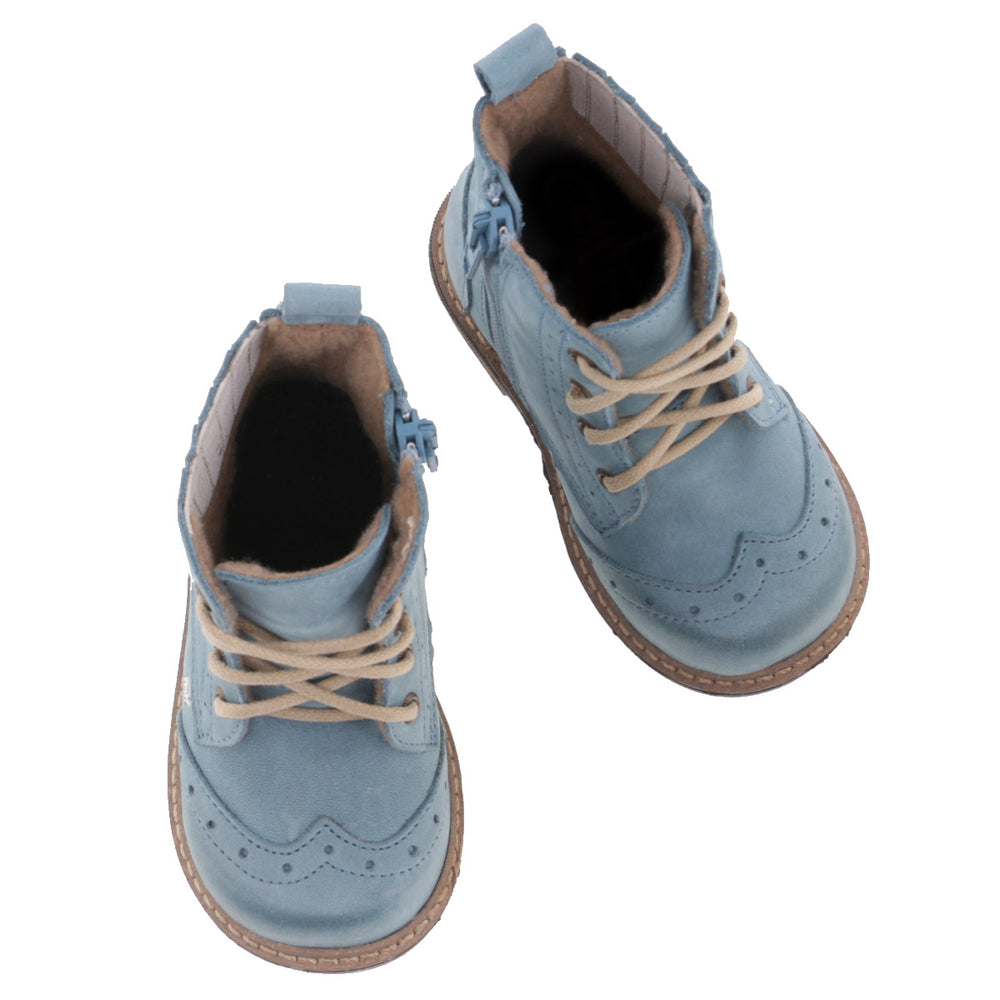 Emel winter shoes - blue brogue (2519-20) - MintMouse (Unicorner Concept Store)