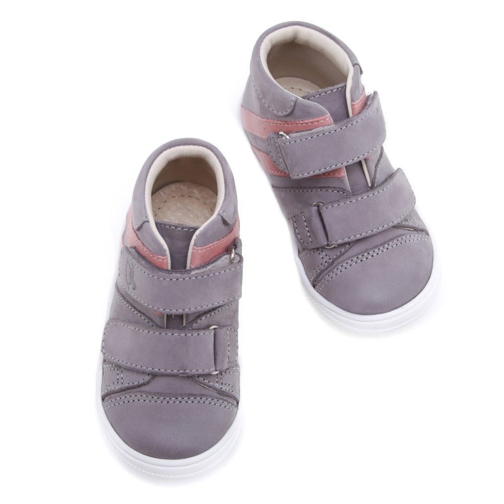 (2575-12) Emel Grey Tennis with Velcro