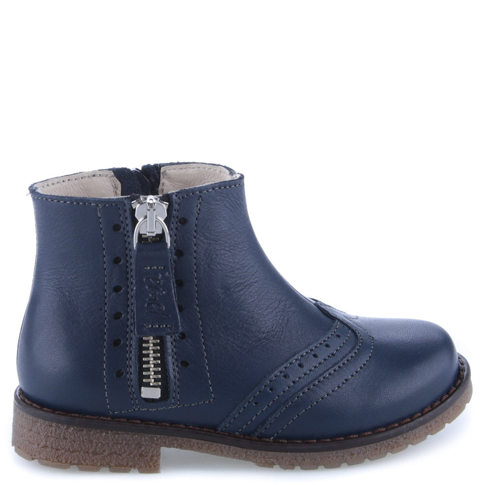 (2614-18) Emel ankle boots Blue
