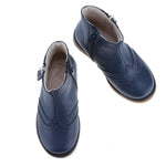 (2614-18) Emel ankle boots Blue