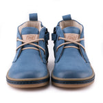 (2621-5) Emel Blue Lace Up Trainers with zipper - MintMouse (Unicorner Concept Store)