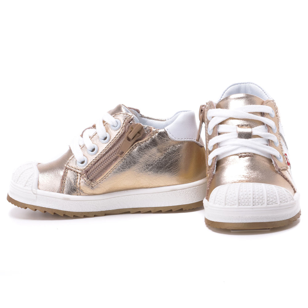 (2628A-6) Emel low Trainers with bumper - gold - MintMouse (Unicorner Concept Store)